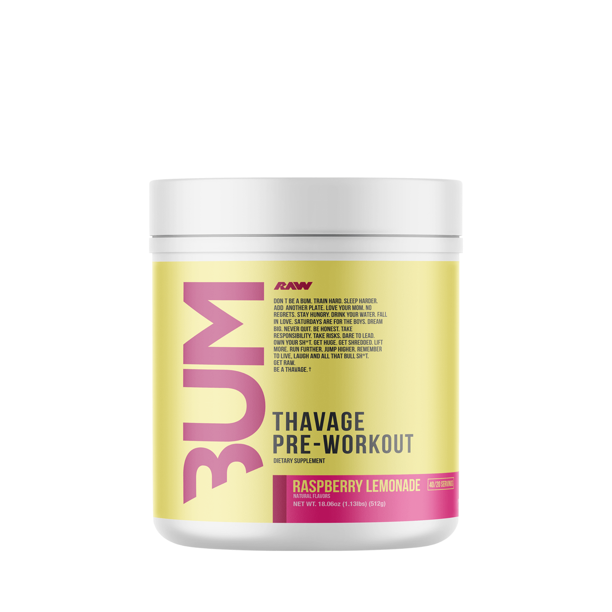 CBUM Thavage Pre-workout
